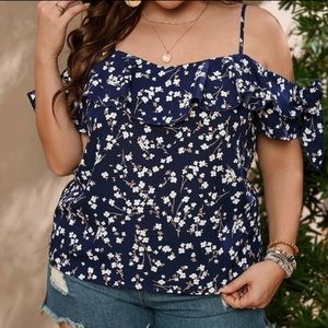 Cold shoulder blouse Emery Rose